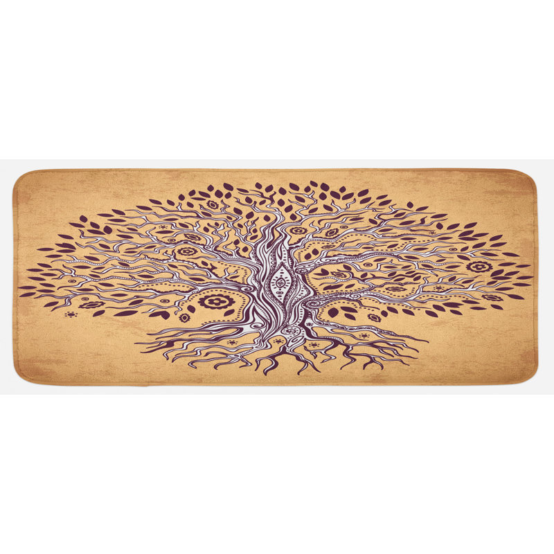 Tapis de cuisine arbre de vie