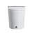 Smart Toilet with Bidet Seat Built-in,Auto Open/Close Seat, Foot Sensor, LED Display,Night Light, Warm Water & Dryer,Revolving lamp,Side Knob With Multiple Controls
