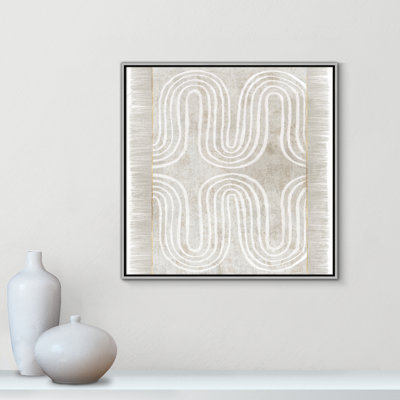 Spired Floater Frame Painting Print on Canvas