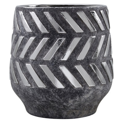 Barb Ceramic Cachepot
