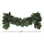 81'' in. Faux Garland