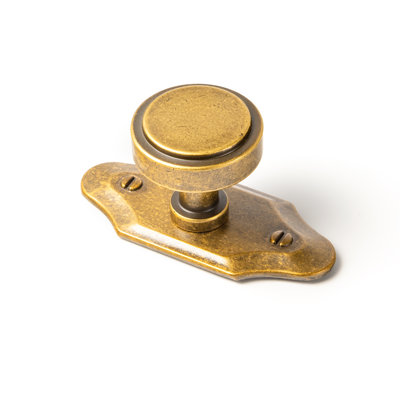 1.2'' Diameter Circle Knob With Backplate（G023） Multipack