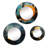 Corvallis Metal Round Mirror