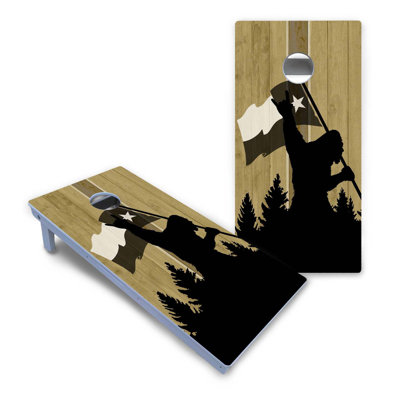 Ensemble de cornhole Sasquatch Texas