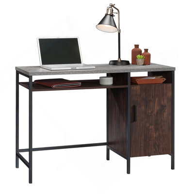 Desk, Dark Walnut Finish