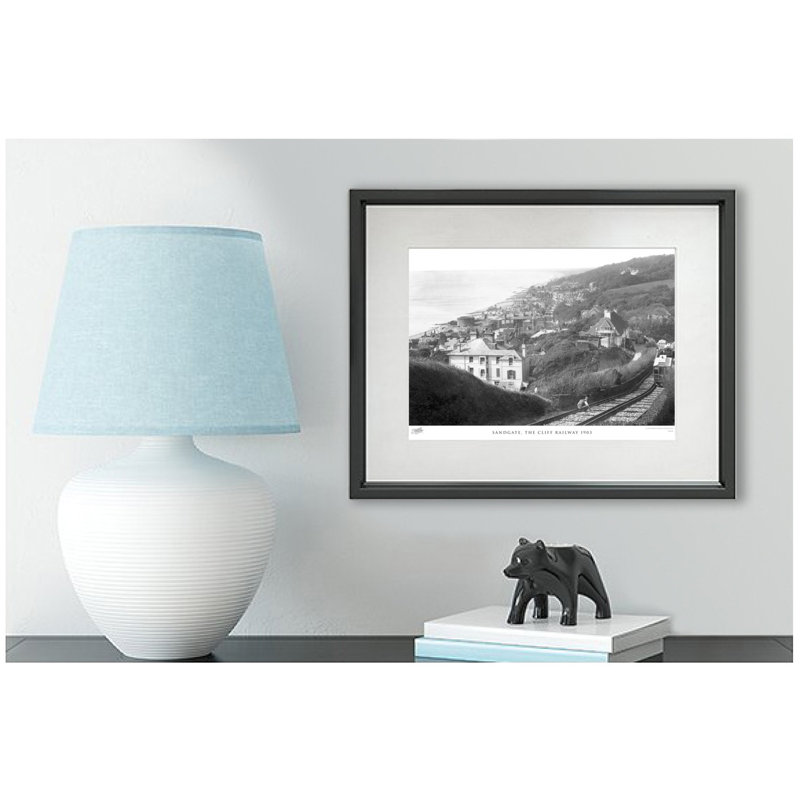 Sandgate, The Cliff Railway 1903 by Francis Frith - Single Picture Frame Print, 45cm H x 60cm W x 2.3cm D