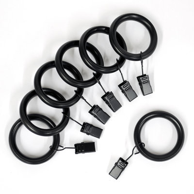 Vasios Steel Curtain Rings