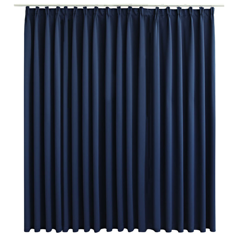 Azurae Blackout Curtain Single Panel, Blue