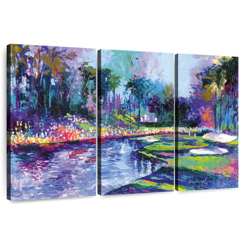 Senne Single Golf Hole, 48" H x 74" W