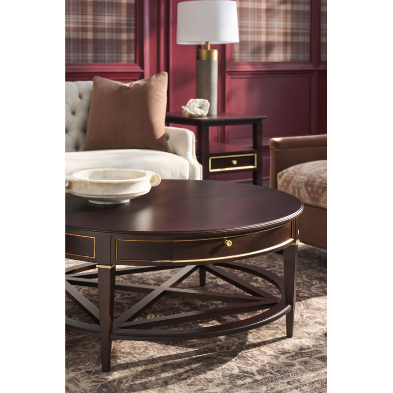 Matteo End Table, Café Mocha