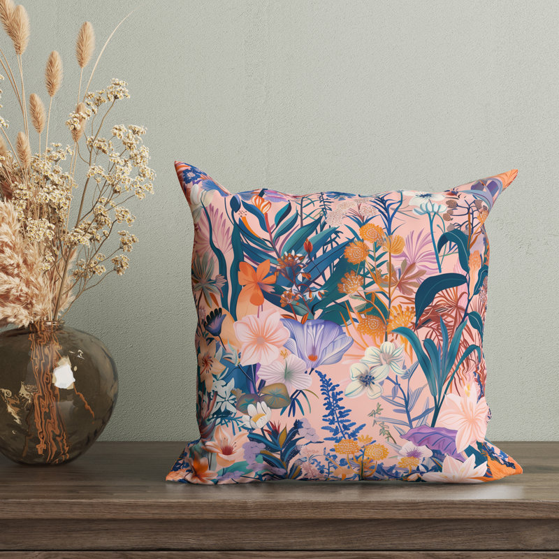 Housse de coussin Zinnia, H 20 po x l 20 po