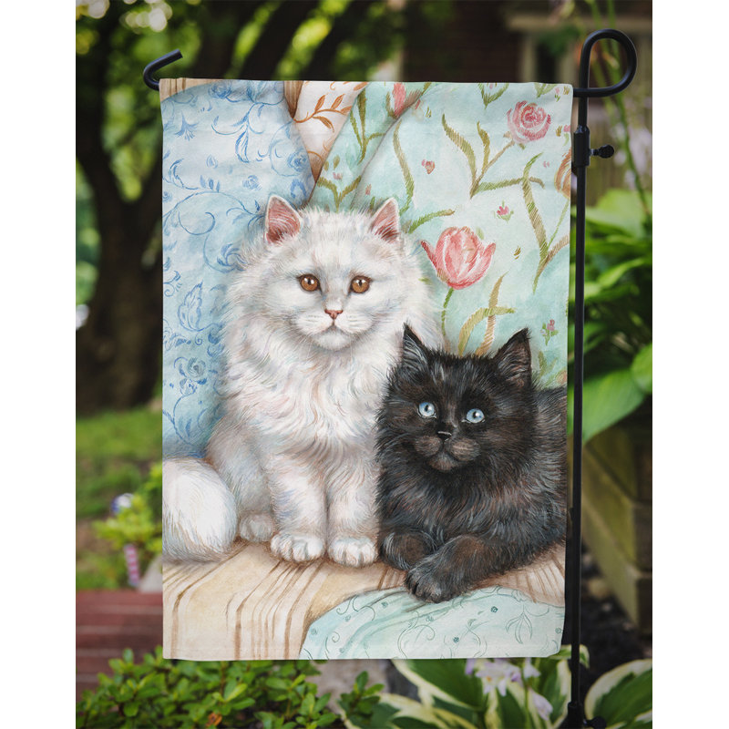 Double Sided Polyester Animal Garden Flag, 15" H  x 11" W