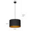 Pascua 1 - Light Black Drum Pendant-40732050
