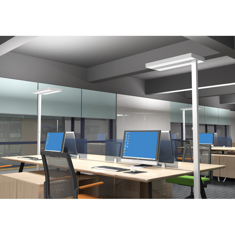 Mccown Office-Pro 80W Natural LED Floor Lamp with Dimming, 6000K Daylight