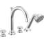 Beauclere™ Roman Tub Faucet With Handshower-1517805251-1517805248