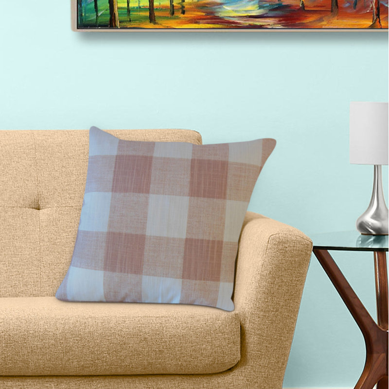 Coussin en coton Lindauer, 18 po x 18 po, Coussin décoratif
