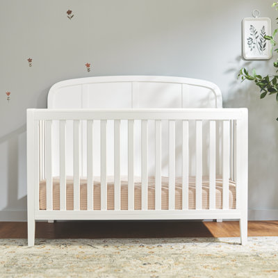Little Seeds Briar Headboard Crib - White