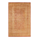 Classic One-of-a-Kind 6' 1" X 9' 4" Hand Knotted Area Rug
