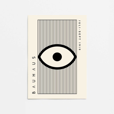 Impression géométrique Bauhaus