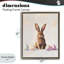 Lapin de Pâques avec cadre flottant œufs pastel, design par The Prints Vibe-242144076-242144077