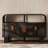 Retro Black Solid Wood Sideboard