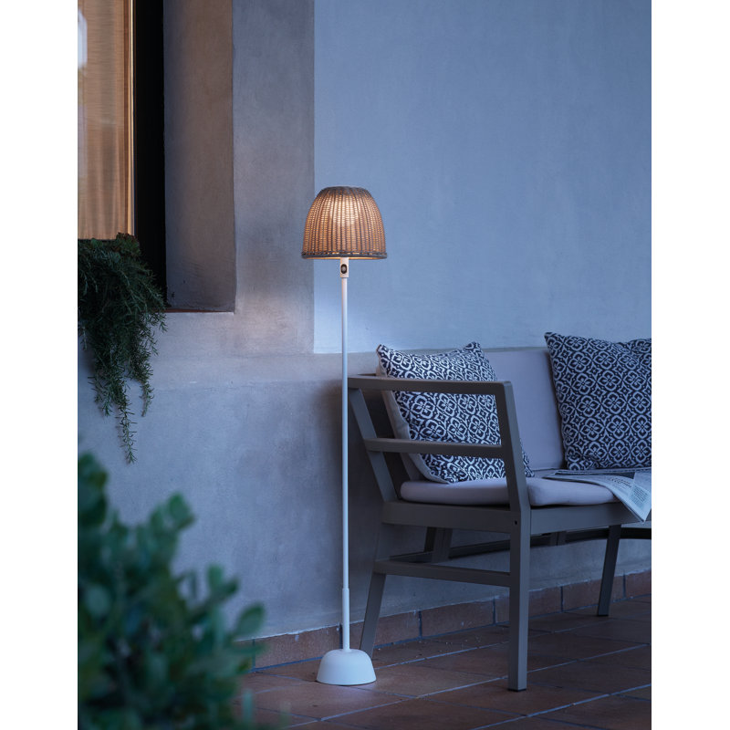 Atticus LED Floor Lamp, Natural White, Light Beige