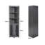 3 Tier Corner Shelf and Cabinet 50*50*118CM-835280929