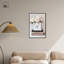 Art graphique sur toile crème-107444670-107444685