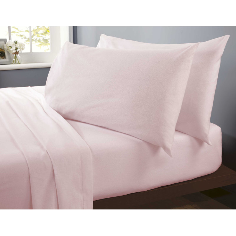 Rothana Standard Sheet Set, Double (4'6), Pink