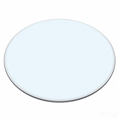 Size:42.13 inch.ONLY GLASS TOP.Tempered glass table top round transparent table surface round glass table top round glass sheet.