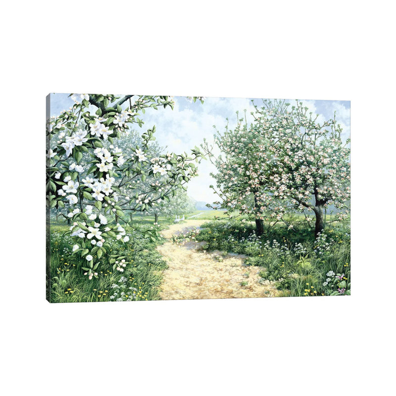 Spring by Peter Motz - Wrapped Canvas Painting, 152.5 cm H x 101.5 cm W