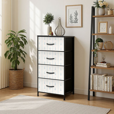 Commode de rangement verticale 4 tiroirs
