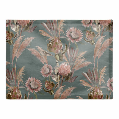 Cotton Floral Rectangle Placemat