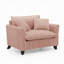 Fauteuil en velours côtelé l 46 po-1561417196