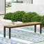 Banc de style moderne, banc d'extérieur