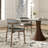 Stone Round Boydton With Solid Wood Dining Chairs For Kitchen/Dining Room-1663682362-1663682358-1671642732