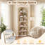 181.5cm H x 42cm W Metal Bookcase-167418234