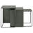 3-Piece Rectangular Metal End Table Set