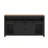 Farmhouse Sideboard with Sliding Barn Doors, Mesh Panels and Open Storage for Living Room-719609274