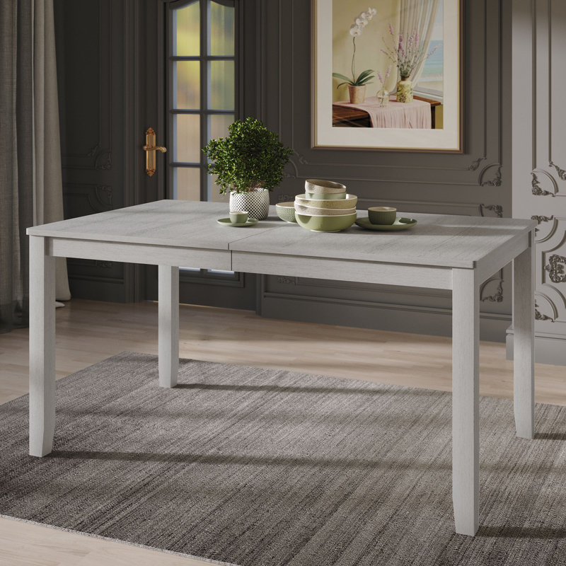 Rectangulaire Oneda L 59,09 po x l 35,43 po, Blanc cassé / blanc