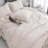 100% Linen Euro Sham Covers With Ruffle, 2Pcs Pillow Covers 26X26 Inches-115133256