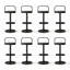 Chaise d'appoint noire Wishbone (ensemble de 8)-908012333-908012338-908012342