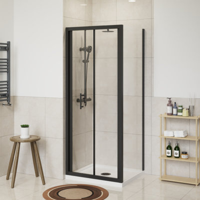 Salesi Bathroom Bi-Fold Door Enclosure - 1900 x 700 mm
