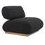 Chaise d'appoint noire