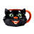 Certified International Scaredy Cat Set of 4 3-D Mug 22 Oz. Assorted