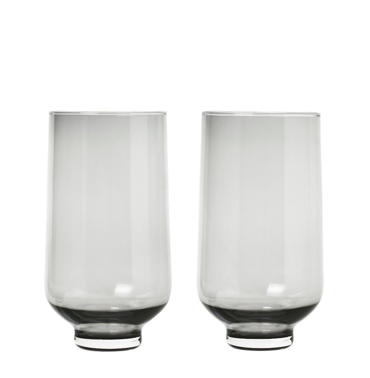 Flow Drinking Glass, Smoke