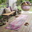 Tapis de couloir d'extérieur 8 po