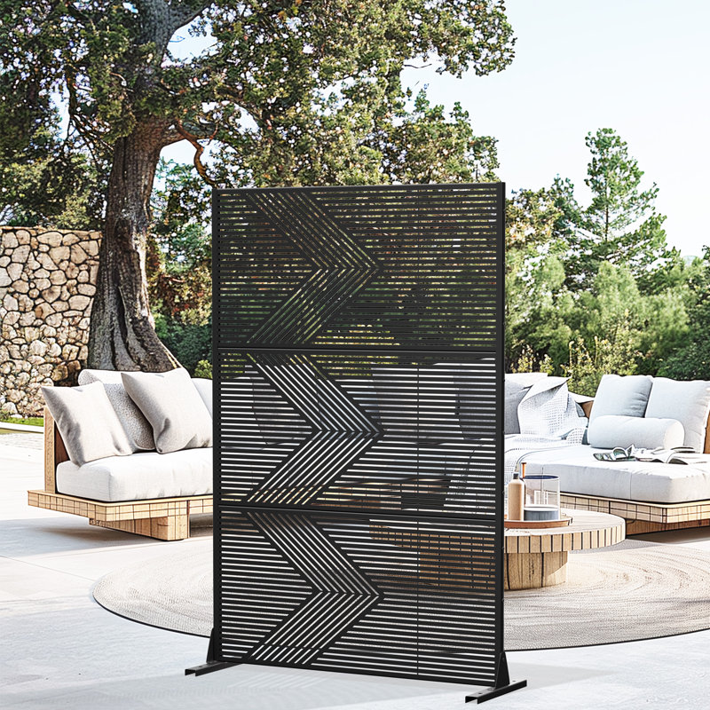 Liam Metal Privacy Screen Fence Panel