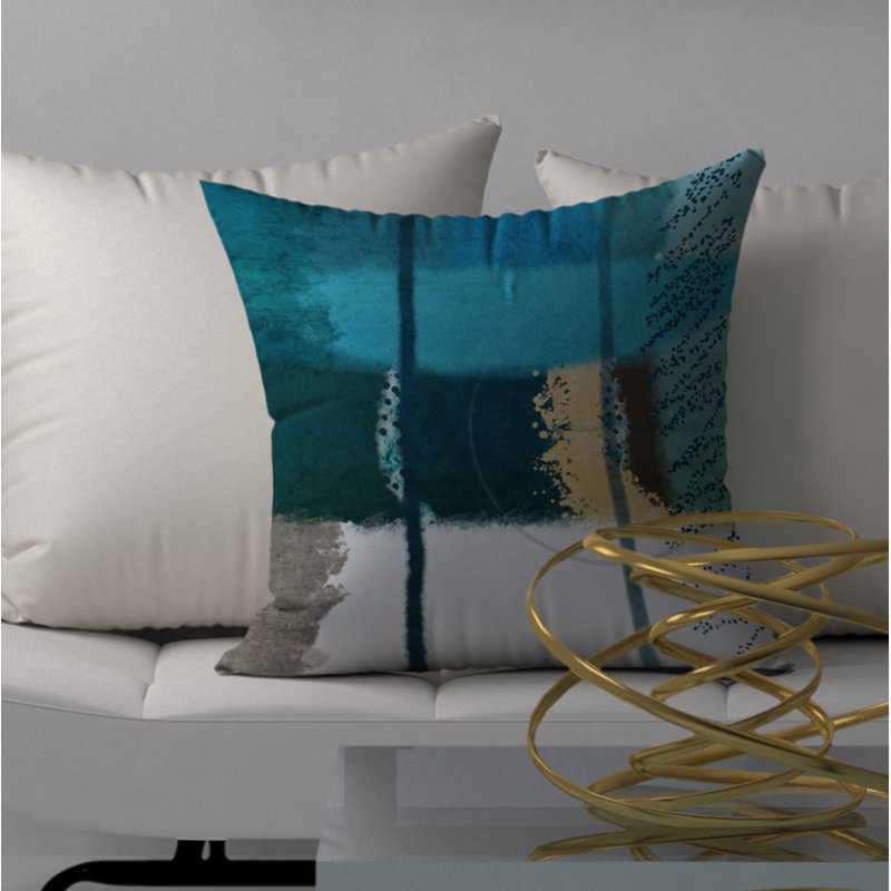 Reversible Throw Pillow, 20" x 20"