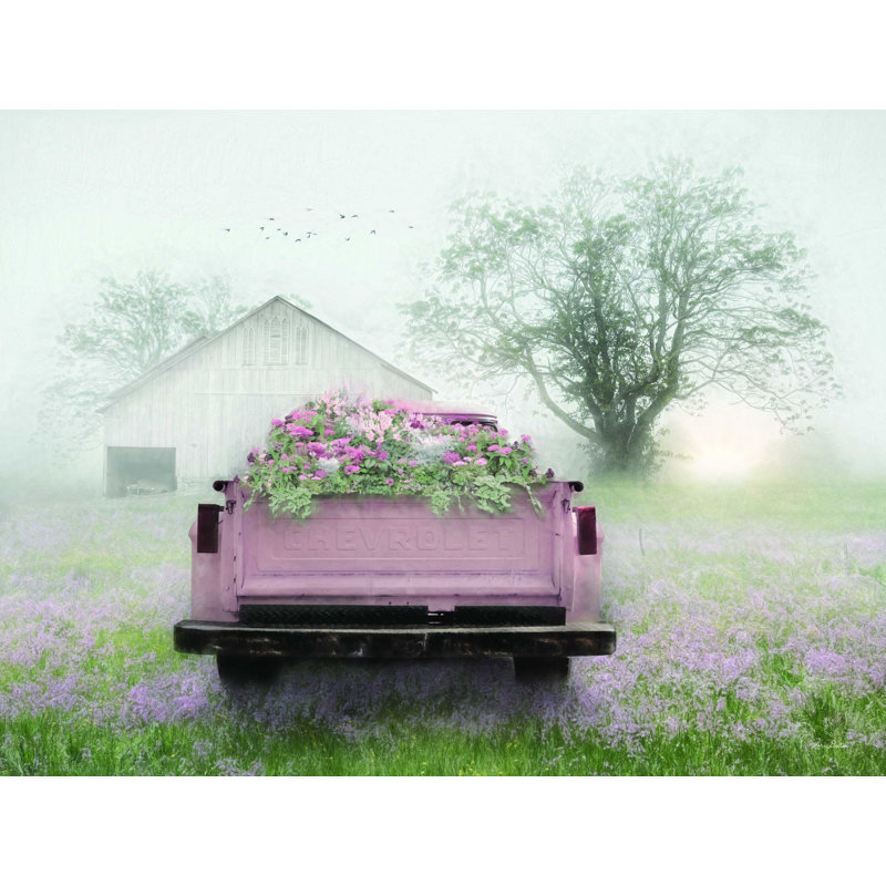 «Enjoy the Simple Pleasures» par Lori Deiter, reproduction sur toile, H 30 po x l 40 po